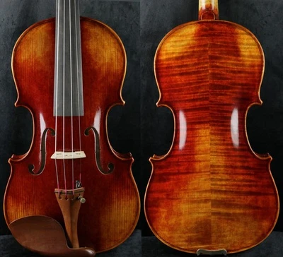Rare Master Handmade Full Violin after Stradivar 1716 Violin 4/4 Easy to Play - Image 1 of 4