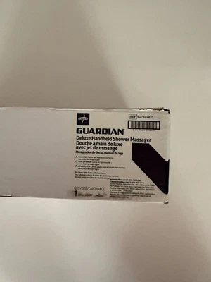 Medline, Guardian, Deluxe Handheld Shower Massager NEW + SEALED - Image 1 of 2