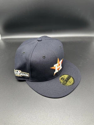 Parche lateral de postemporada New Era 59FIFTY de los Astros de Houston 2024 talla 7 1/4 Foto 1 de 4