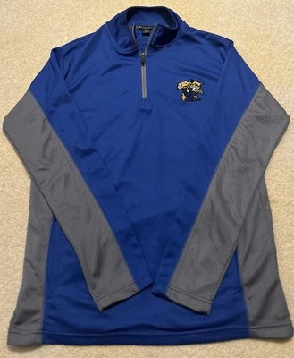 Kentucky Wildcats Champion Elite Malla Manga Larga Cuarto Cremallera Para Hombre -M Foto 1 de 4