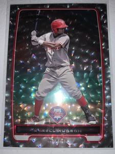 2012 Bowman Prospects Silver Ice Card#BP30 Kyrell Hudson Phillies