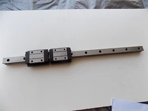 ROUNTER CNC LINEAR ACTUATOR slide rail 23 in long NBW-20TA bearing block A2 - Picture 1 of 3