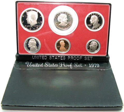 1979-S U.S.  Proof Set - 6 Coins in OGP Cover