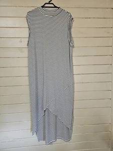 Nana Judy  Dress Size Medium Striped Summer Stretch Light - Picture 1 of 8