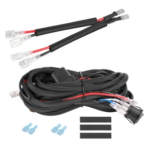 Arnés de cableado de 4 cables interruptor basculante ON-OFF para barra de luz LED 40A relé fusible 12V - Imagen 1 de 16