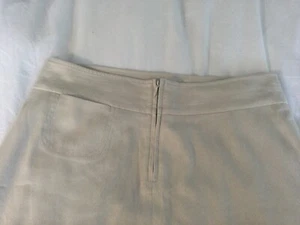 Next- Kunstwildleder Aline Rock (Anfang der 2000er Jahre) - Größe 12 - knochenfarben - Sehr guter Zustand - Bild 1 von 14