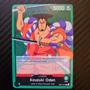 Kouzuki Oden - OP01-031 - Leader - Near Mint - English - One Piece Card Game - Picture 1 of 1