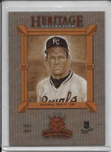2002 DIAMOND KING HERITAGE GEORGE BRETT