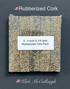 🇺🇸Duck Call Cork Strips (Olt Style) Duck Calls. 5 4 Inch x 3/4 x 1/4 - Picture 1 of 4