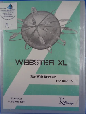 ACORN ARCHIMEDES -- WEBSTER XL (R COMP) - Bild 1 von 3