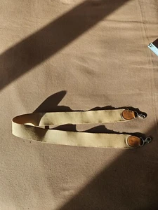 HERMÈS Bag Strap Leather & Textile Designed specially for Evelyne bags - Imagen 1 de 9