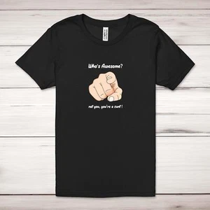 Who's Awesome Adult T-Shirt - Picture 1 of 13