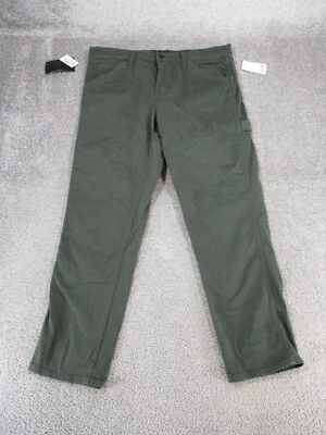 Pantalones Marca J Para Mujer 30 Rubí Pintor Verde Tobillo Corte Ajustado NUEVO Foto 1 de 4