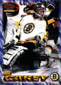 1997-98 Pacific Invincible NHL Regime #11 Jim Carey