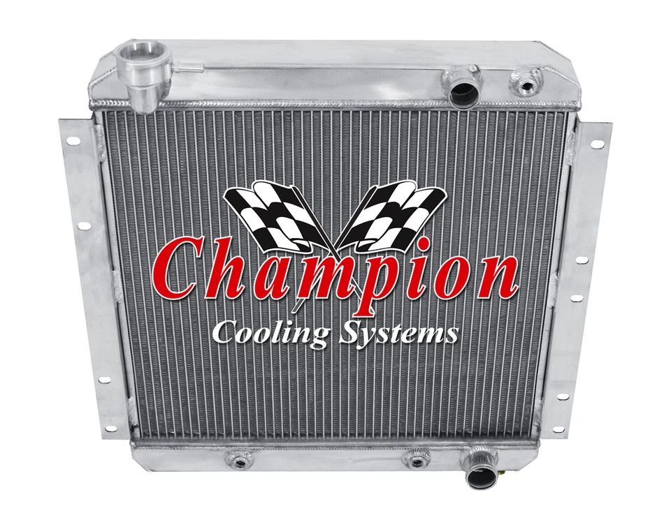 Radiador RR Champion 3 filas - 1958 - 1984 Toyota Land Cruiser FJ40 LS cambio de motor Foto 1 de 4