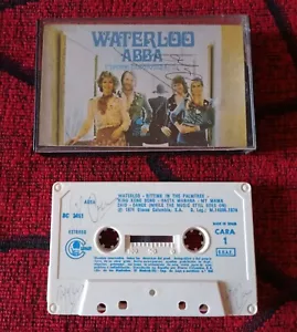 ABBA ** Waterloo ** RARE REISSUE SPAIN CASSETTE ** NO PROMO LP - Picture 1 of 3