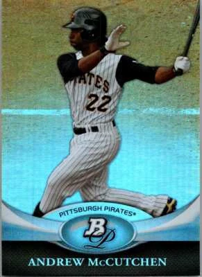 Andrew McCutchen #79 2011 Bowman Platinum Gold Pittsburgh Pirates - Image 1 of 2