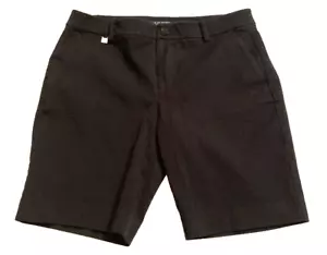 Ralph Lauren Bermuda Shorts womens 8P Black Chino Stretch - Picture 1 of 4