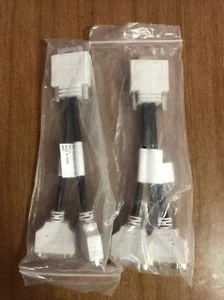 2x Compupack 6502A002-10-002-RS1 DVI Y Cable DMS-59 Connector 1:2 (LFH to 2xDVI) - Picture 1 of 1