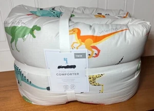 Pottery Barn Kids Finn Dino TWIN Comforter NWT - Picture 1 of 3