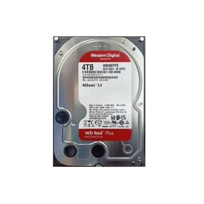 WD Red 4TB  3.5" HDD 5400RPM SATA III 128MB NAS Hard Disk WD40EFPX - Immagine 1 di 4