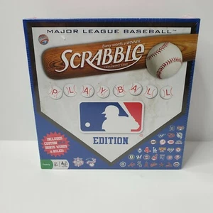 2010 Scrabble Play Ball Major League Baseball Edition - Brand New - Ages 8+ - Picture 1 of 6