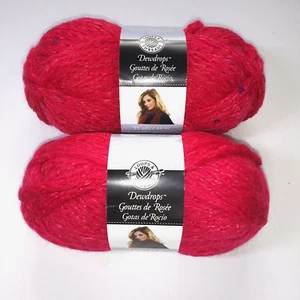 Loops & Threads Tautropfen Garn Farbe 15 Turmalin 2 Knäuel 3 Unzen pro Stück Lot P-12-103 - Bild 1 von 4