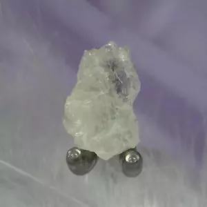 Cristal de petalita transparente pieza natural rara 4,9 g SN55953 - Imagen 1 de 4