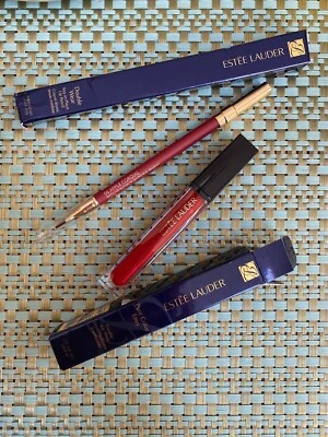 Novo na caixa Estee Lauder Pure Color Envy brilho labial beijável 307 e lápis labial 06 - Imagem 1 de 4