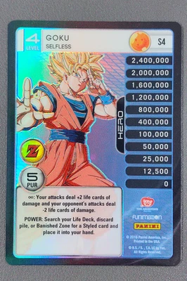 2016 Panini DragonBall Z Vegeta Selfless Panini Awakening Holo #S4 - Image 1 of 4