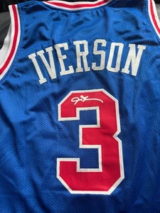 Allen Iverson Philadelphia 76ers Stitched Jersey XL Neu Studio Garderobe Auktion - Bild 1 von 4