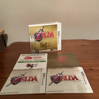 The Legend of Zelda Ocarina of Time 3D (Nintendo 3DS, 2011) - CIB - Image 1 of 4