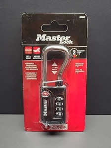 Master Lock Tough Travel Luggage Combination Lock 4696D - Picture 1 of 4