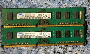🆗 16GB (=2x 8GB) DDR3-1600MHz Samsung Memory PC3-12800 Desktop RAM - Picture 1 of 6