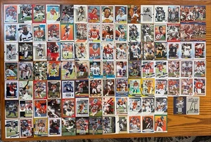 HUGE Lot (100) Different Denver Broncos FB Cards 1980 -2024 Elway Davis Bo Nix - Picture 1 of 24