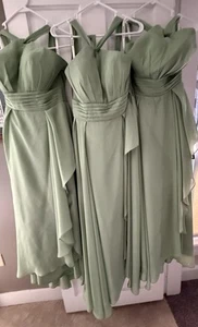 ALL 3 Bridesmaid Dresses Various Sizes - Picture 1 of 5