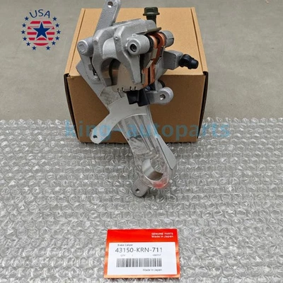 NEW Rear Brake Caliper &Pads For Honda CR125R CR250R CRF250R CRF450R CRF250X Foto 1 de 4