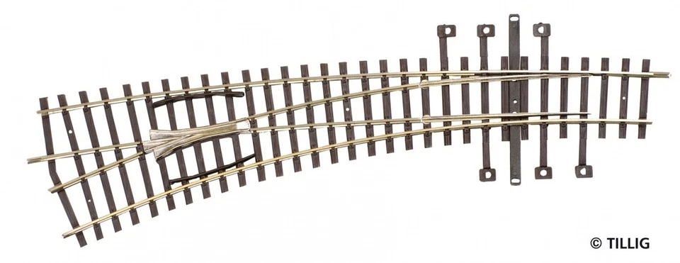 Tillig 82362 Innenbogenweiche links Abzweig 15° / H0