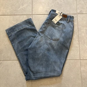 Judy Blue Damen Mid Rise Wide Leg Jeans Stretch Denim Gr. 20W Plus 34” Neu mit Etikett - Bild 1 von 8