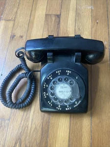 vintage western electric rotary phone Black - Zdjęcie 1 z 6