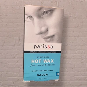 Parissa Natural Hot Wax Strip Free 120g Face Brow Bikini Coarse Hair Removal - Picture 1 of 6