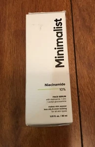 Minimalist Niacinamide 10% Face Serum, 1oz, Exp. 03/2026 - Picture 1 of 6