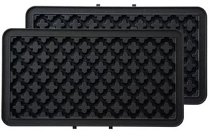 BRUNO Hot Sand Maker Double Waffle Plate BOE044-WAFFLE F/S w/Tracking# Japan New - Picture 1 of 3