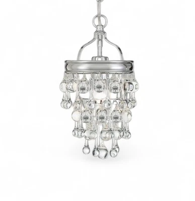 Мини-люстра Crystorama Lighting One Light 131-CH Calypso хромированная - Изображение 1 из 4