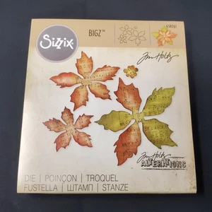Sizzix Bigz Die - Tattered Poinsettia by Tim Holtz - 658261 - Picture 1 of 5