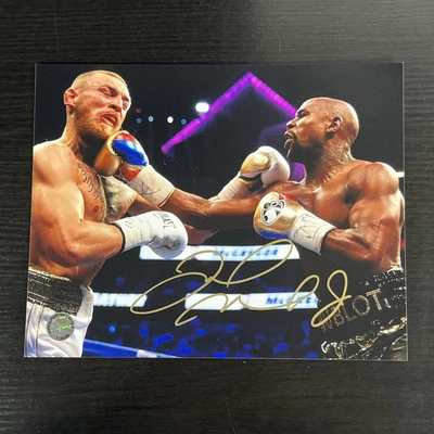 Floyd Mayweather Jr 15 Time WBC Champion Signed 8x10 Autographed COA - Image 1 of 4