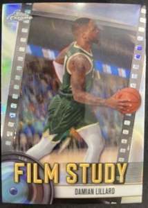 2025 Topps Chrome Damian Lillard Film Study Silver Refractor #FS-9 - Bild 1 von 2