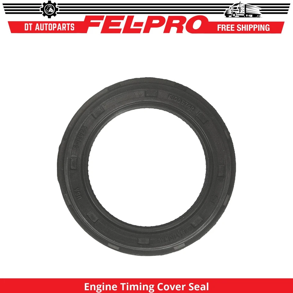 For 1968-1969 Buick GS 350 5.7L V8 Engine Timing Cover Seal Fel-Pro - Image 1 of 1
