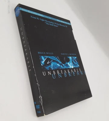 Unbreakable DVD Vista Series 2 Disc Set Bruce Willis Samuel Jackson Alex Ross - Image 1 of 4