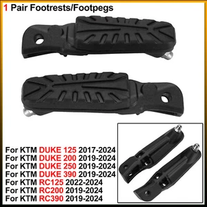 Front Footrests/Footpegs, For KTM DUKE 125, DUKE 200/250/390, RC125, RC200/RC390 - Picture 1 of 11